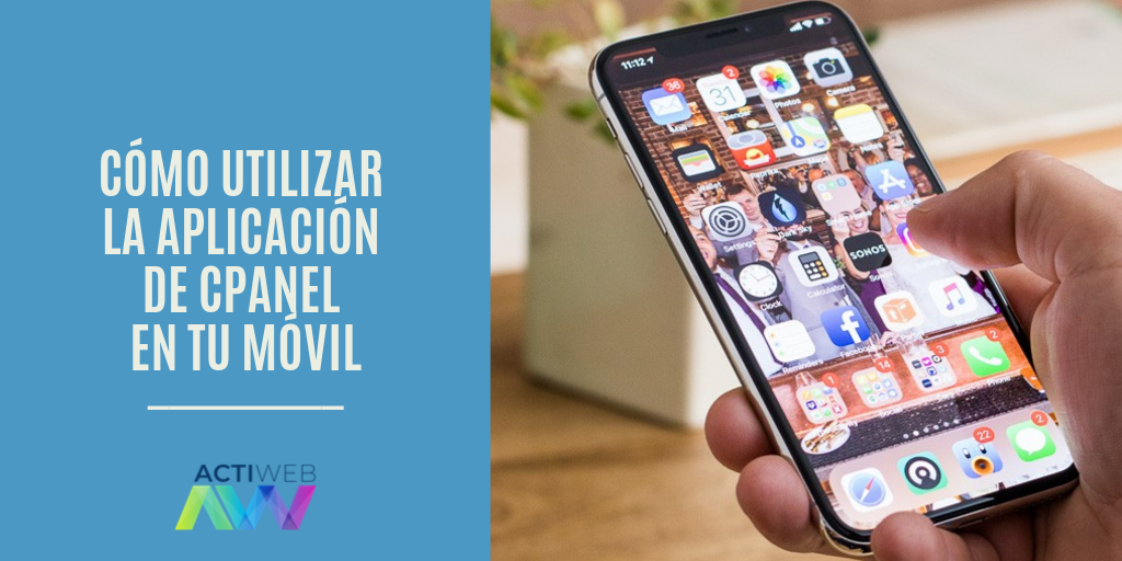 Cómo utilizar la aplicación de cPanel en tu móvil